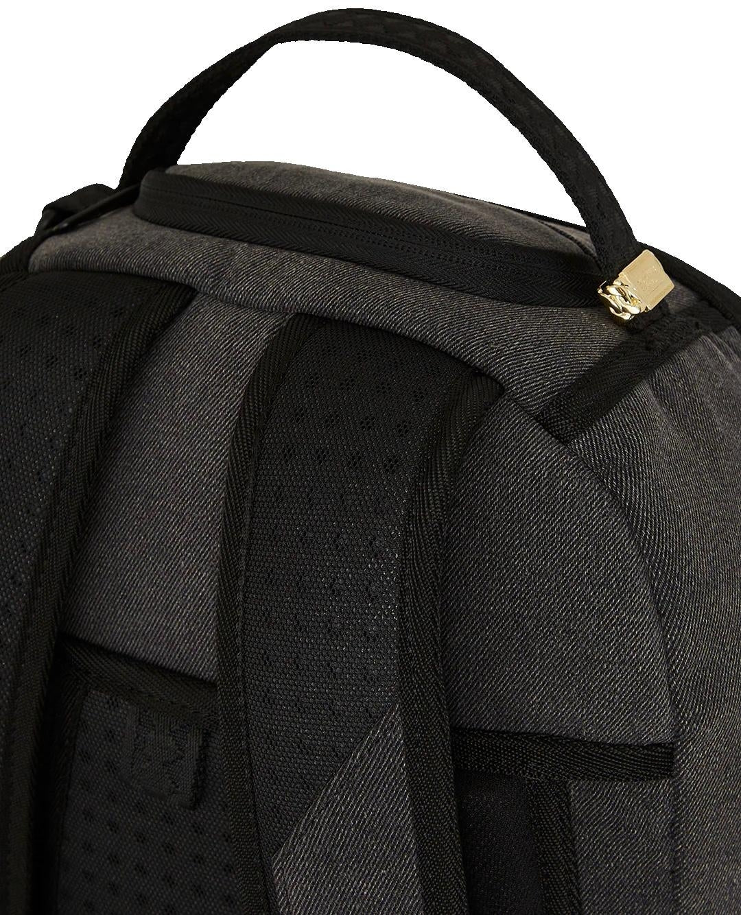 Zaino Sprayground nero Shark central painted dlxs backpack