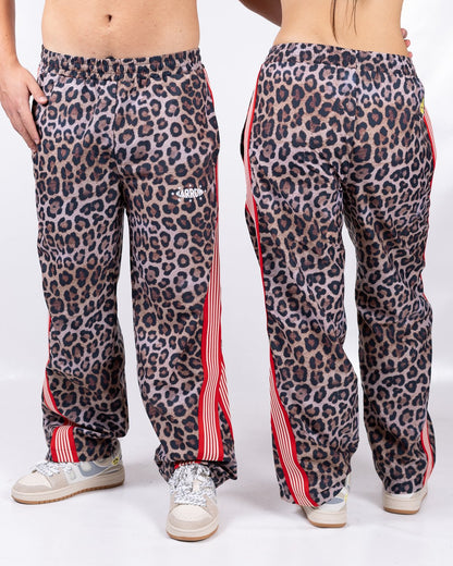 Pantalone Barrow animalier in nylon