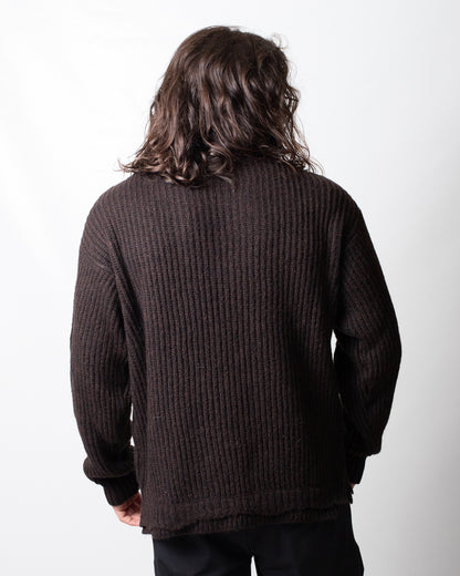 Maglia Comme des Fuckdown girocollo con ricamo uomo
