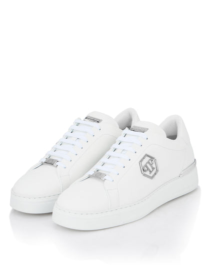 Sneakers Philipp Plein "Low-top Leather Hexagon" uomo