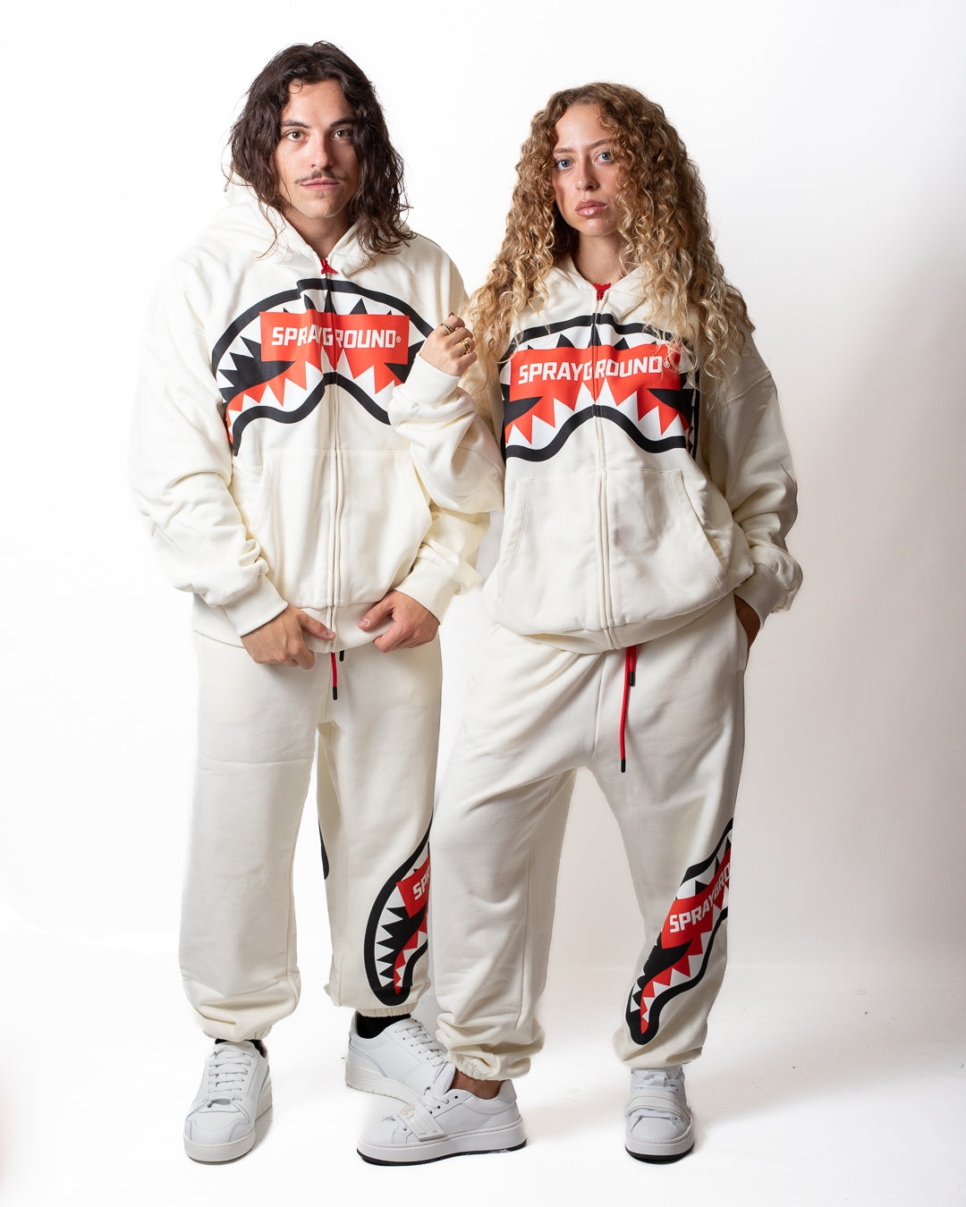 Felpa Sprayground fullzip con cappuccio "Smash Logo"