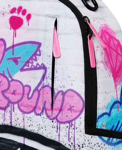 Zaino Sprayground bianco PINK PANTHER GRAFF BACKPACK 