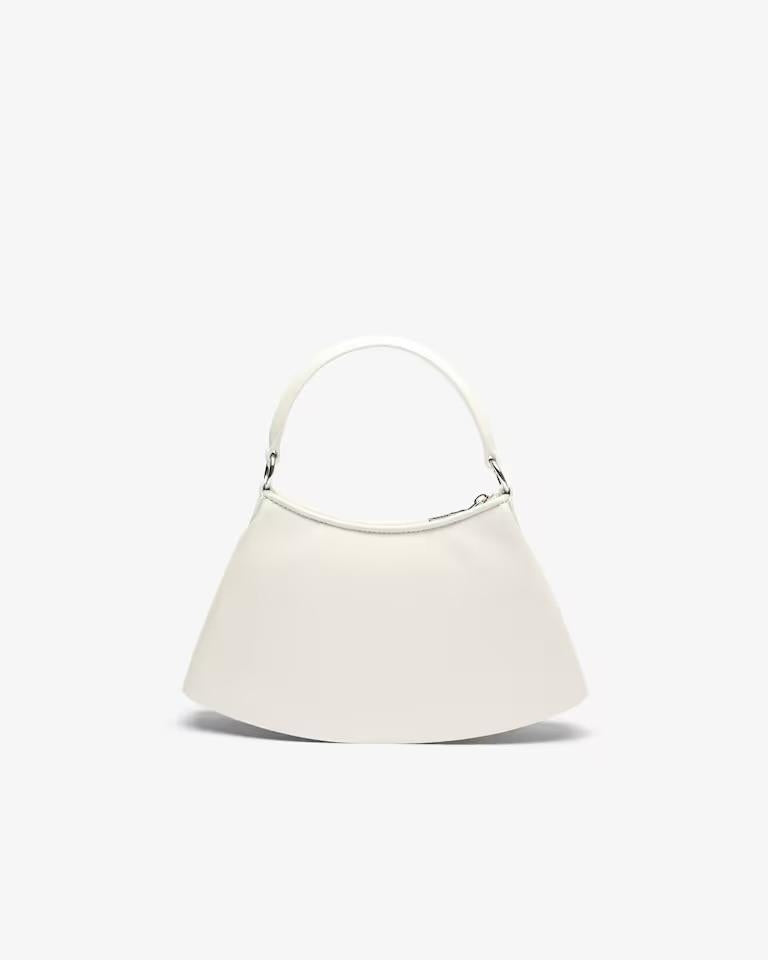 Borsa Lacoste in pelle plissettata donna