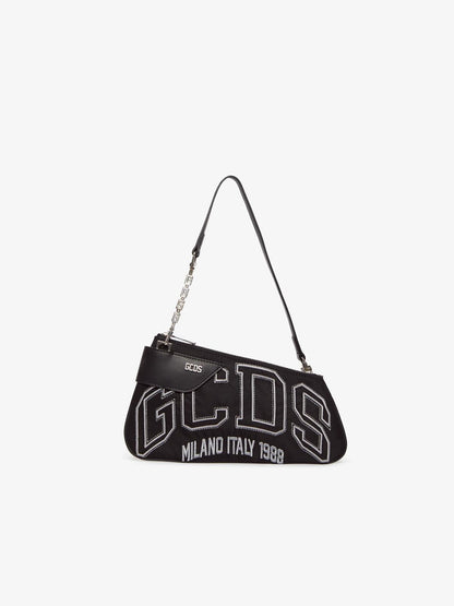 Borsa GCDS Logo Embroidery donna