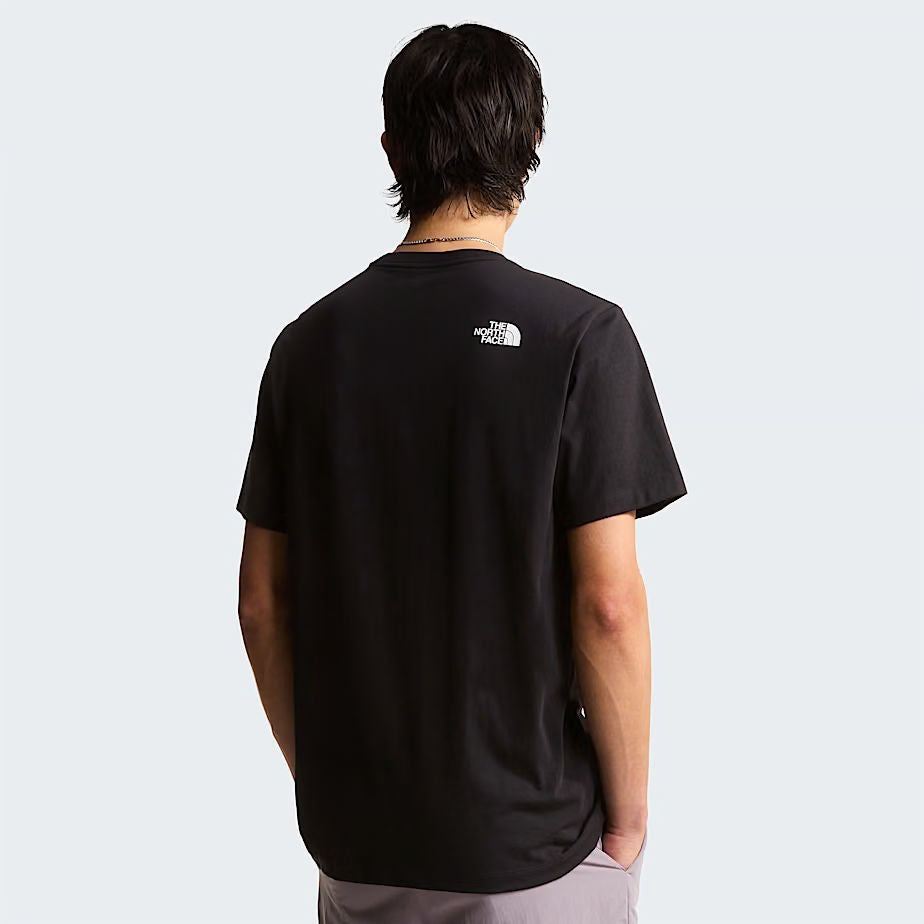 T-Shirt The North Face regular maxi logo uomo