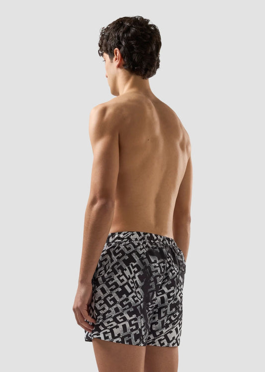 Boxer mare GCDS monogram all-over uomo
