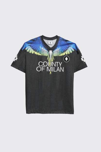 T-Shirt Marcelo Burlon soccer "Icon Wings" uomo