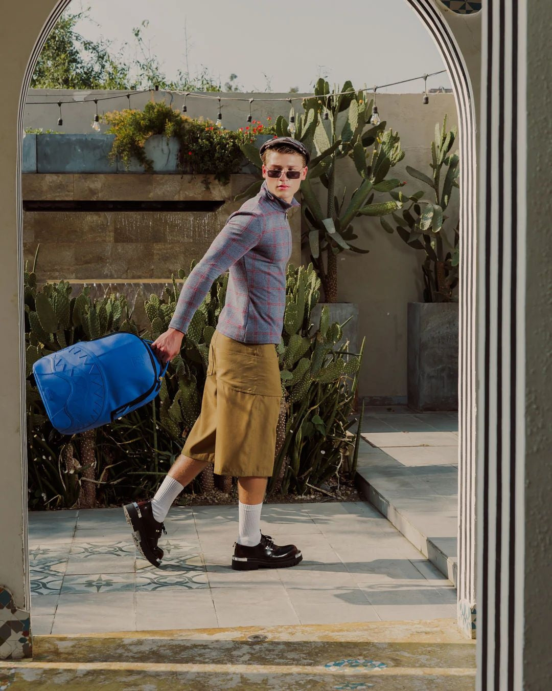 Zaino Sprayground blu "Blue Henny backpack"