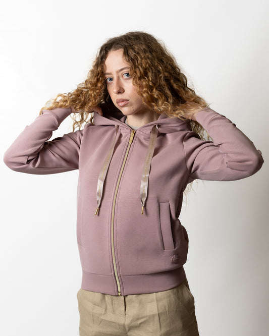 Felpa Colmar fullzip con cappuccio "Girly" donna