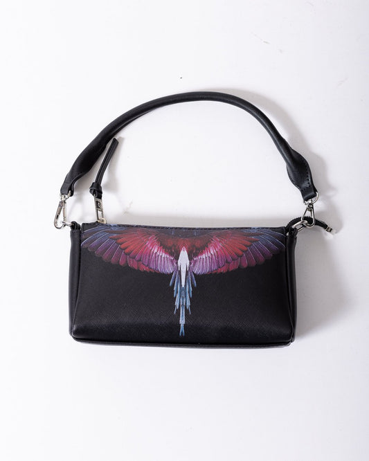 Borsa Marcelo Burlon in ecopelle "Icon Wings "