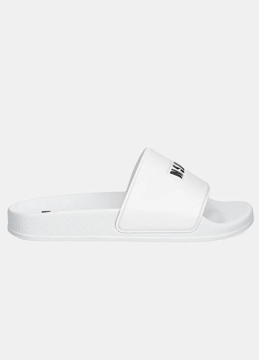 Ciabatte MSGM logate in gomma uomo