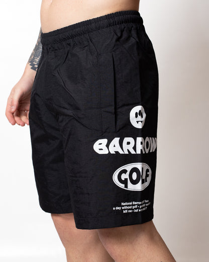 Short Barrow in nylon con stampe