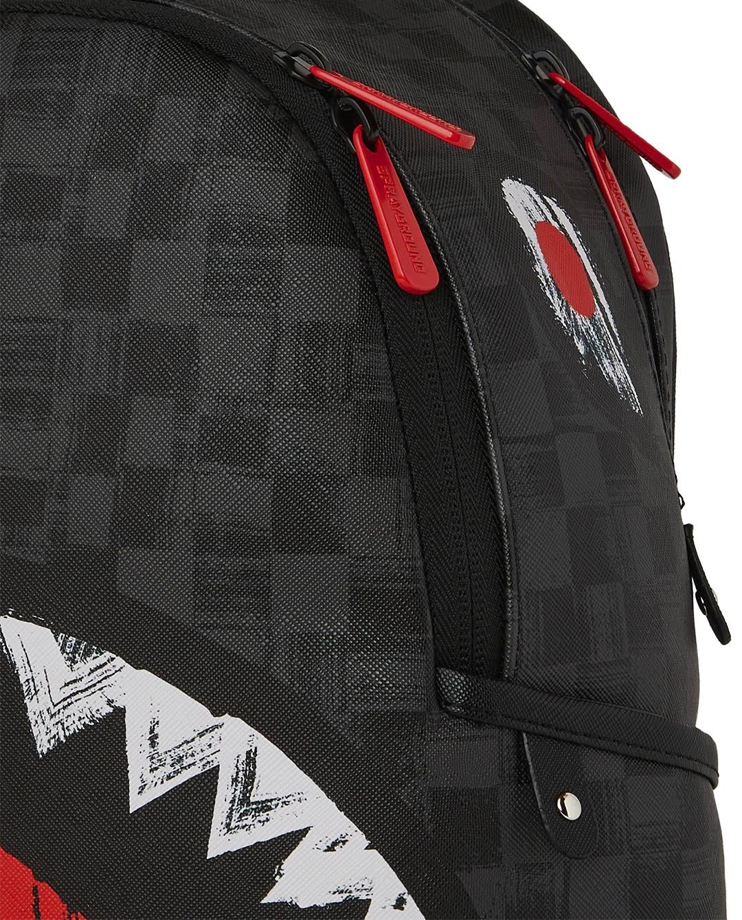 Zainetto Sprayground nero "SCRIBBLE SHARK SAVAGE BACKPACK"