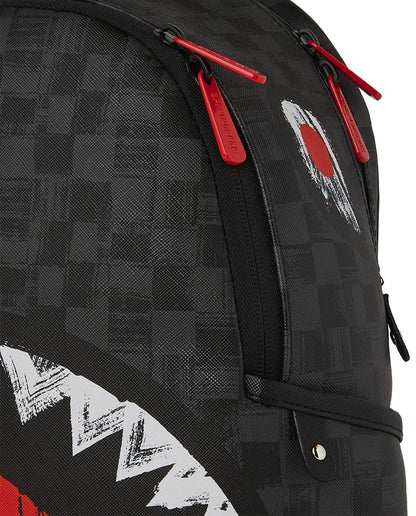 Zainetto Sprayground nero "SCRIBBLE SHARK SAVAGE BACKPACK"