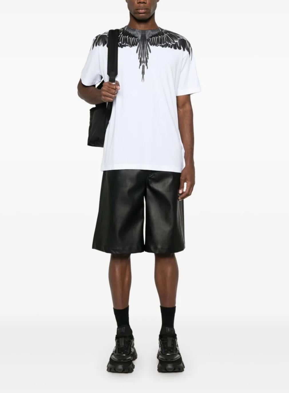 T-Shirt Marcelo Burlon "Icon Wings White" uomo
