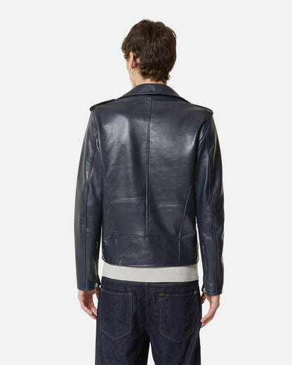 Giubbotto Richmond X biker in vera pelle uomo