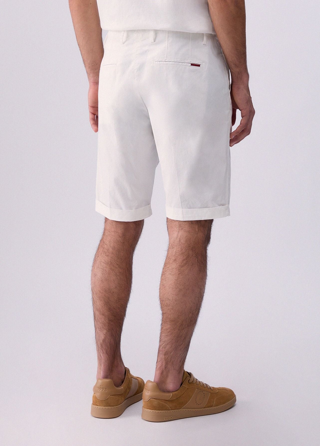 Bermuda Liu Jo chino in cotone uomo