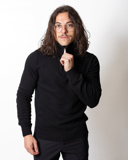 Maglia Colmar mezza zip in misto lana uomo