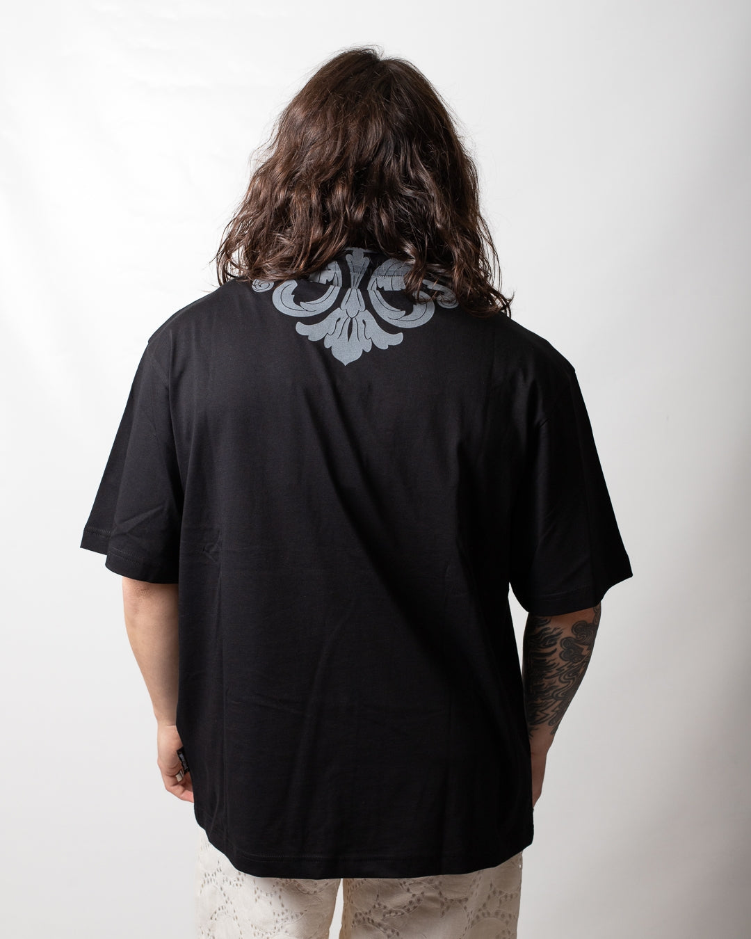 T-Shirt Just Cavalli girocollo "Arabesque" uomo
