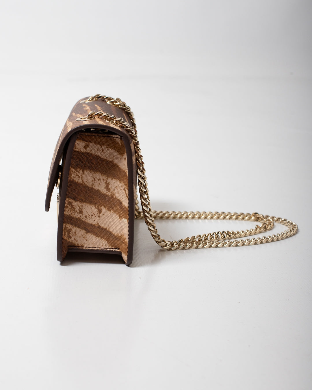 Borsa Just Cavalli in saffiano "Nepal Tiger" donna