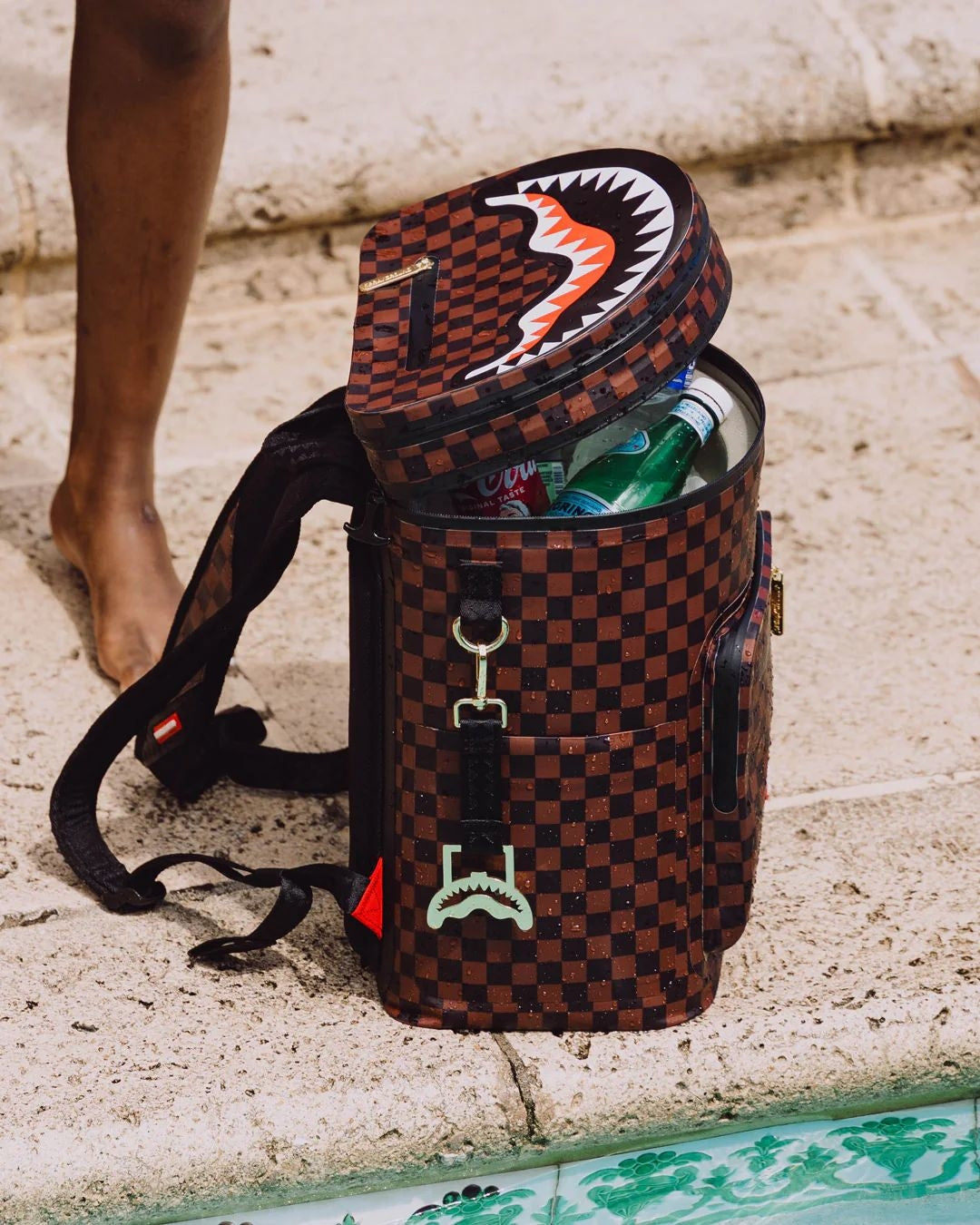 Zaino Sprayground termico borsafrigo "Cooler backpack" marrone