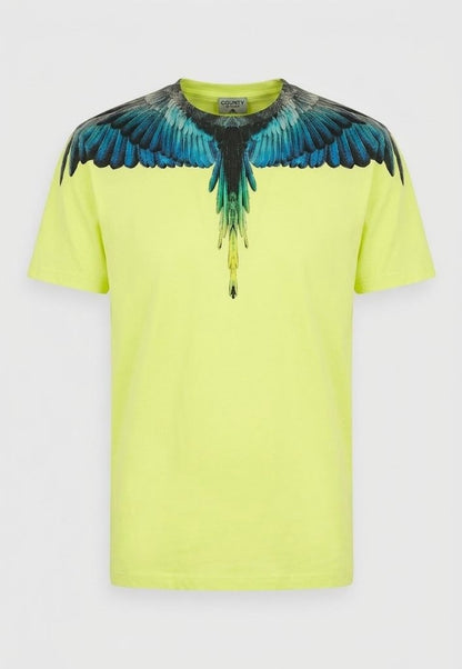 T-Shirt Marcelo Burlon "Icon Wings Colorfull" uomo
