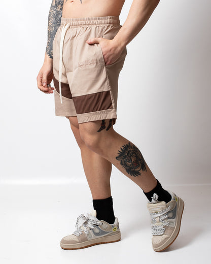 Bermuda Comme des Fuckdown in policotone con inserto uomo