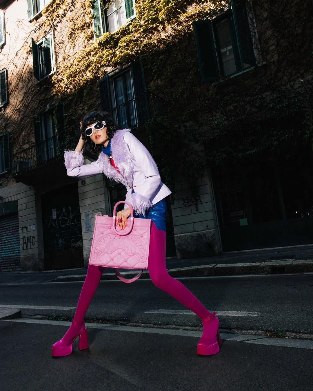 Borsa shopping Sprayground "Sorbet Stunna" donna