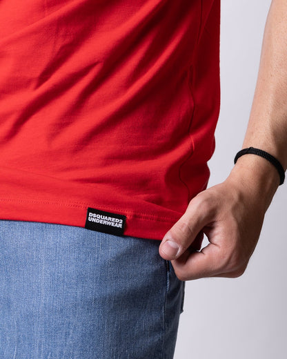 T-shirt Dsquared2 con fascia logata