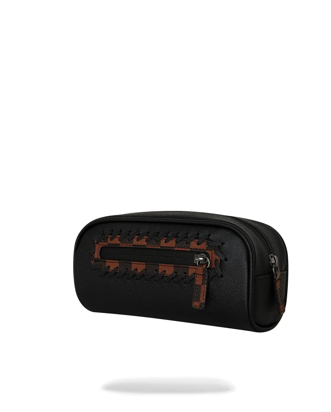 Pochette Sprayground nero dose of check deux pencil pouch