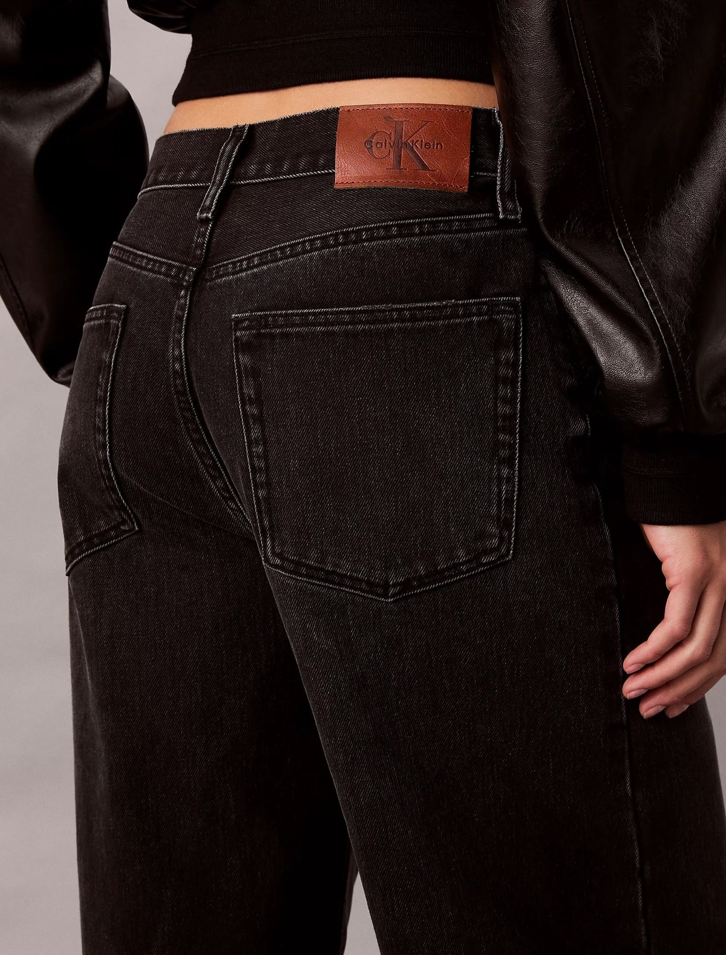 Jeans Calvin Klein wide leg relaxed donna