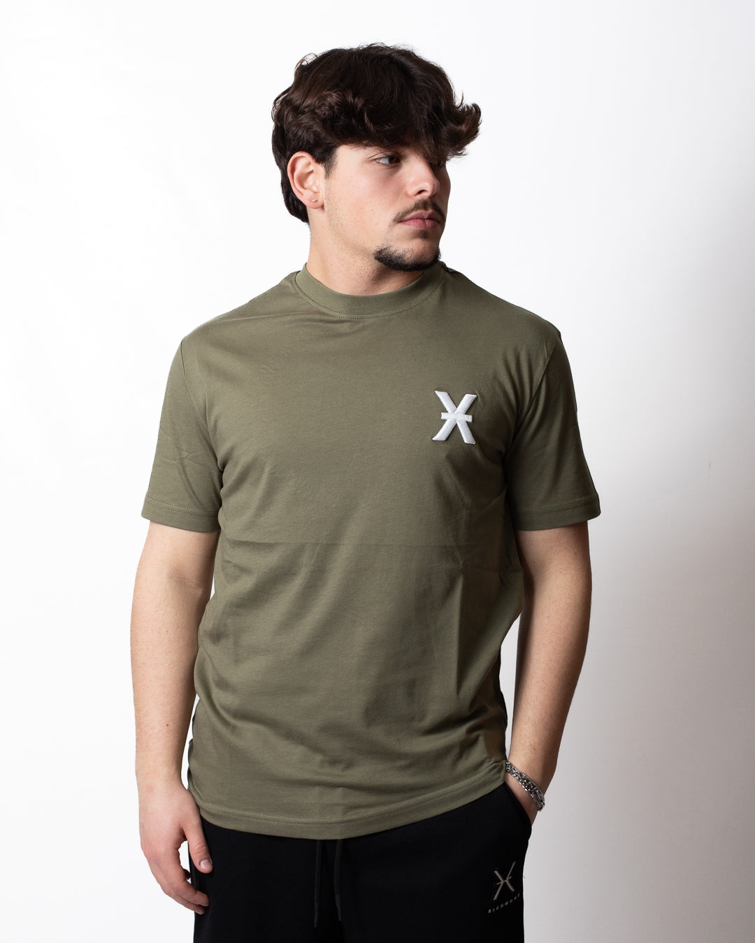 T-Shirt Richmond X con ricami uomo