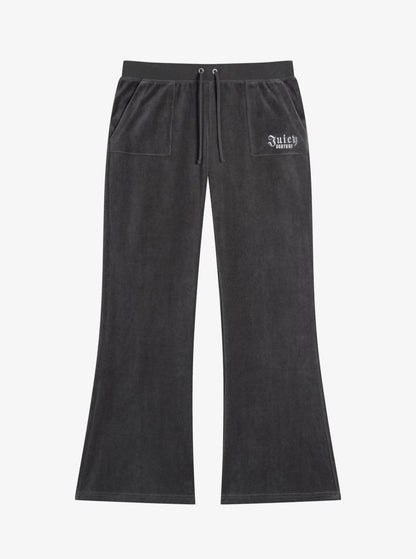Pantalone Juicy Couture con ricami e strass