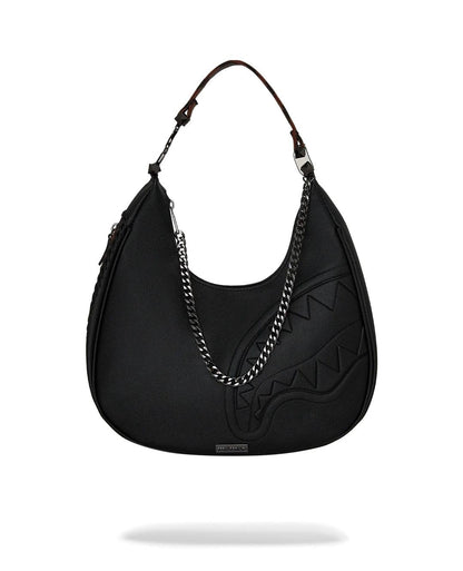 Borsa a spalla Sprayground nero "Dose of check vice" shoulder bag donna