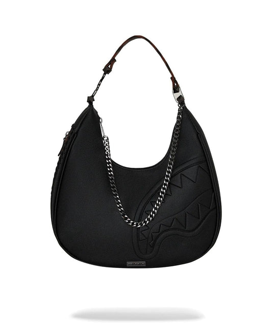 Borsa a spalla Sprayground nero "Dose of check vice" shoulder bag donna