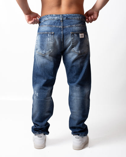 Jeans G2 Firenze "Broken" regular uomo