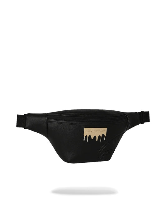 Marsupio Sprayground nero Gold Brick Lux Tortuga savvy crossbody