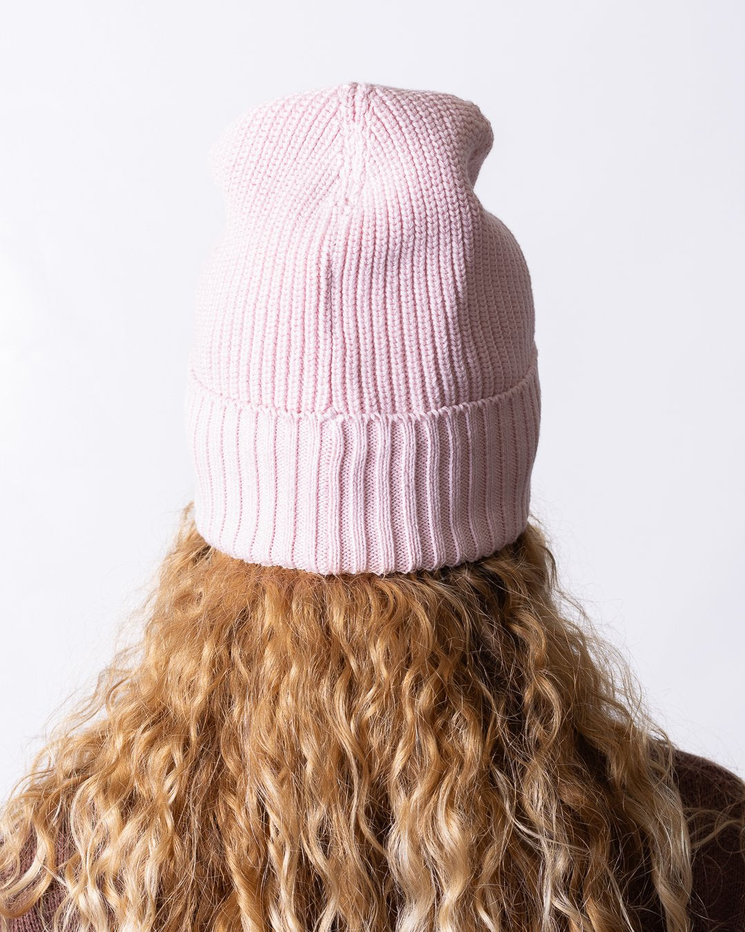 Cappello Disclaimer con risvolto e logo ricamato