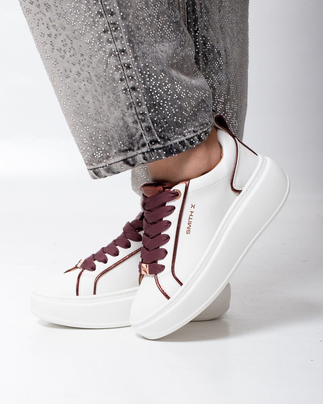 Sneakers Smith X "Stone High" donna