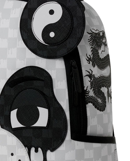 Zaino Sprayground bianco PANDA FACE BACKPACK 