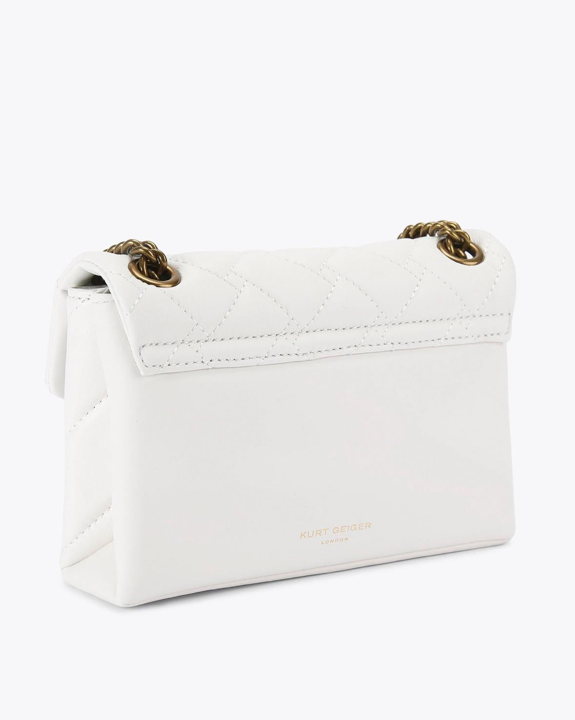 Borsa Kurt Geiger trapuntata "Leather mini" donna