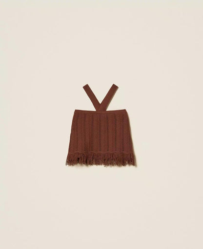 Top Twinset Actitude cropped in maglia donna