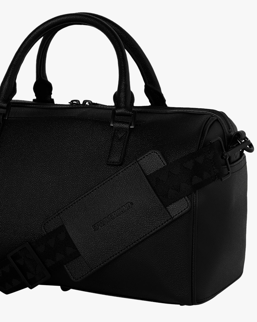 Borsa Sprayground nero GOLD BRICK LUX MINI DUFFLE