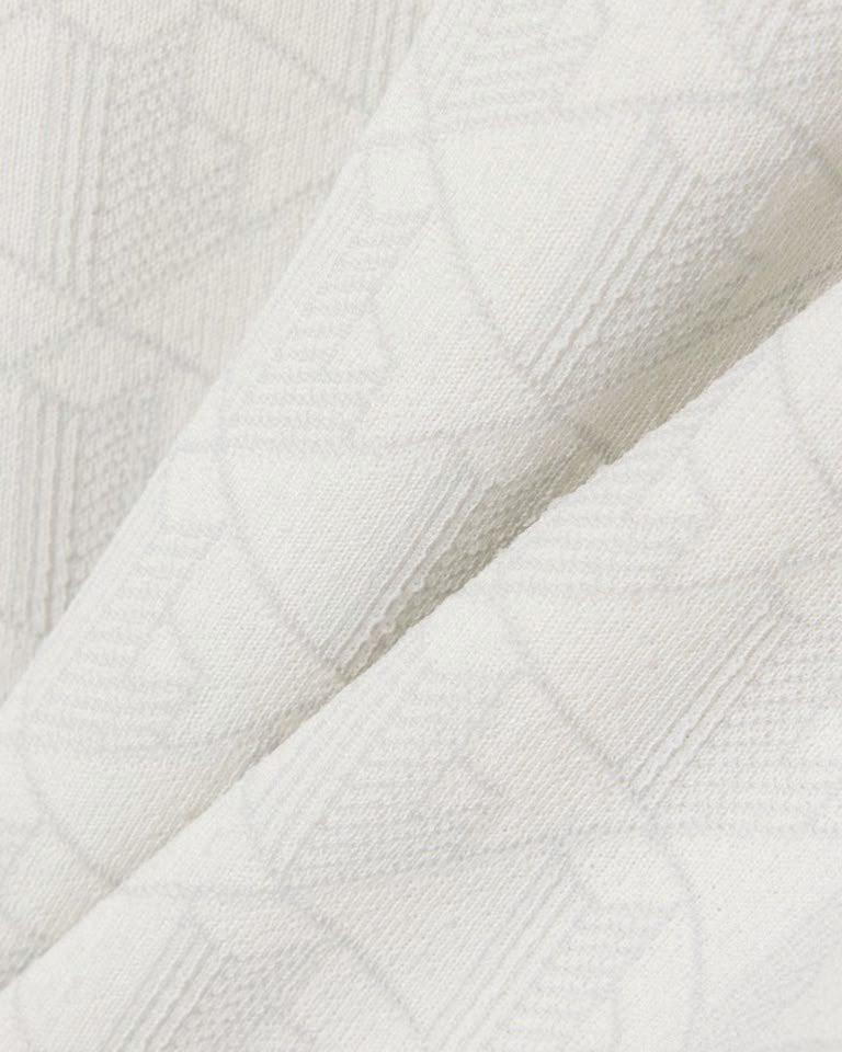Felpa Lacoste con zip logata allover uomo
