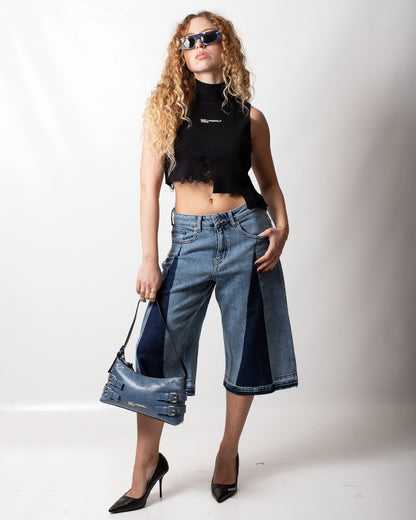 Short Karl Lagerfeld Jeans in denim donna