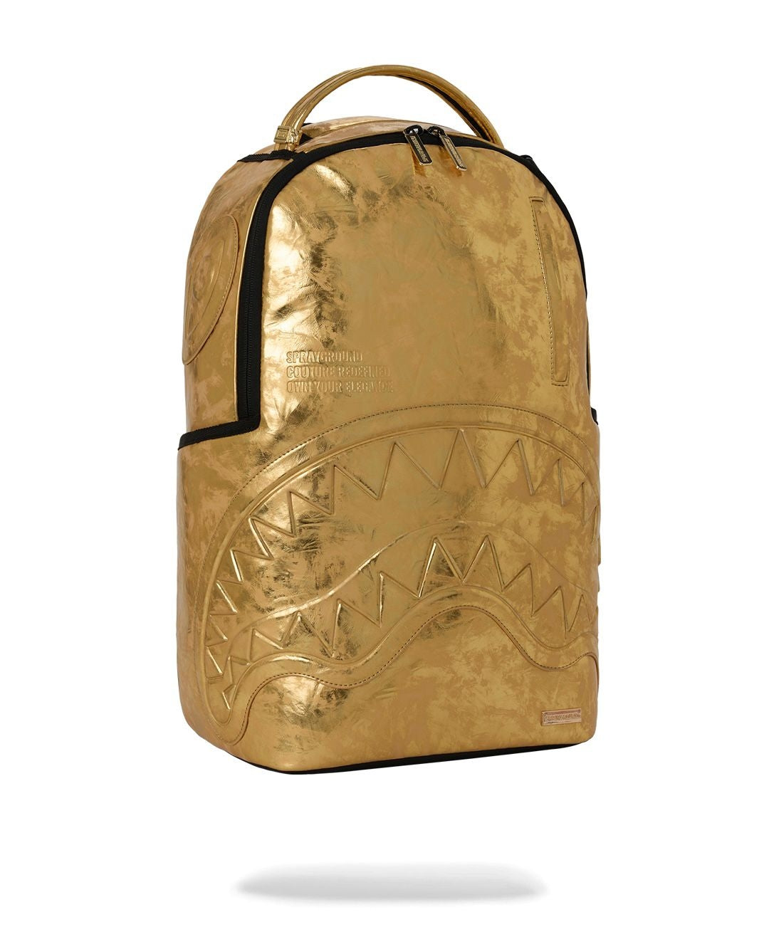 Zaino Sprayground oro GOLD WEATHERED BACKPACK