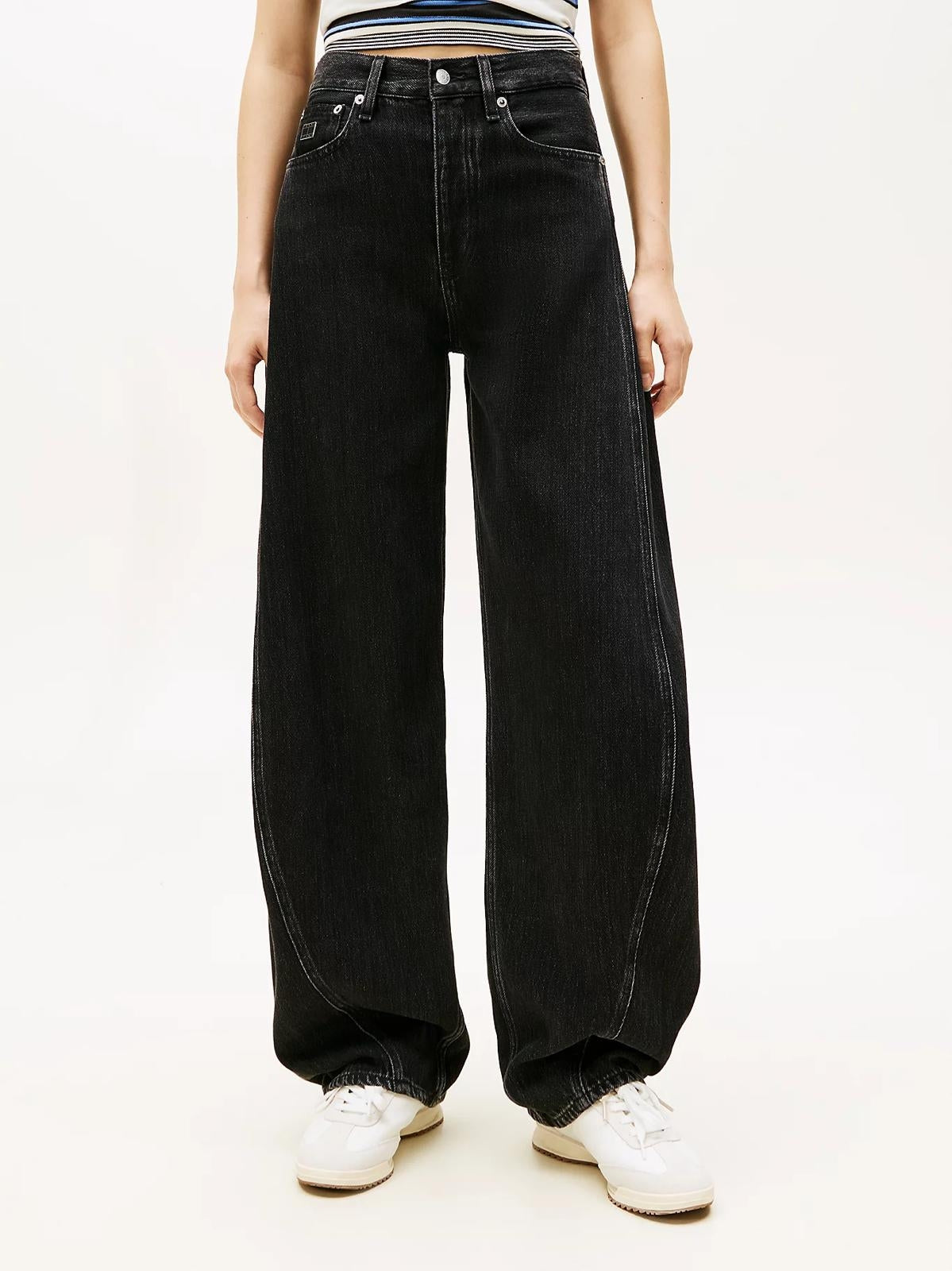 Jeans Tommy Jeans "Mid Rise Barrel" donna