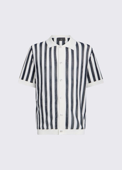 Polo Liu Jo in maglia a strisce uomo