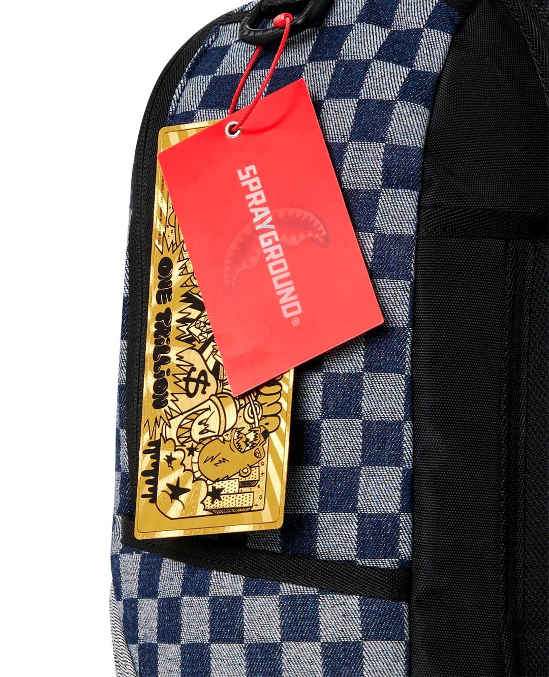 Zaino Sprayground denim WARP & WEFT IN PARIS BACKPACK