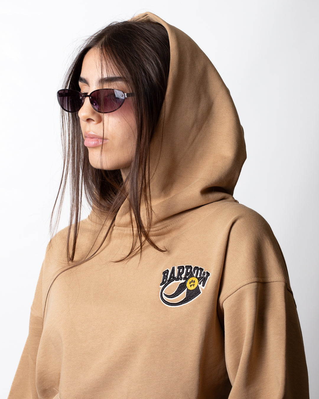 Felpa Barrow "Teddy Baseball" con cappuccio